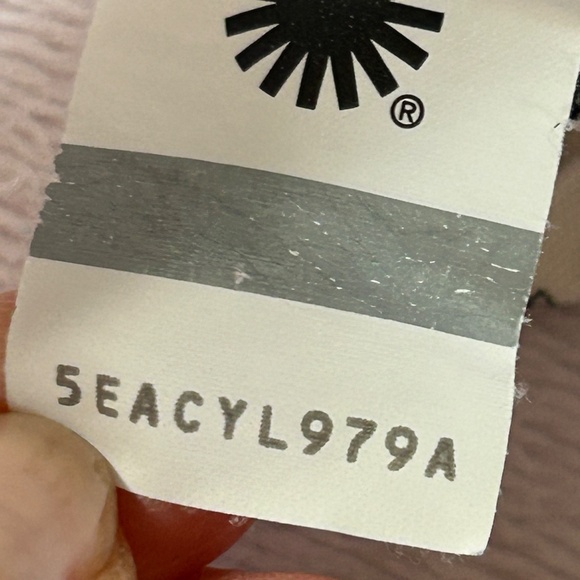 UGG marled pale pink hoodie S/M - Picture 6 of 8